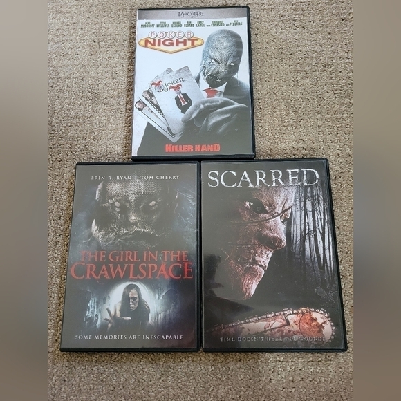 Bundle Set of 3 Horror Movie Dvds 📀 - Picture 1 of 8